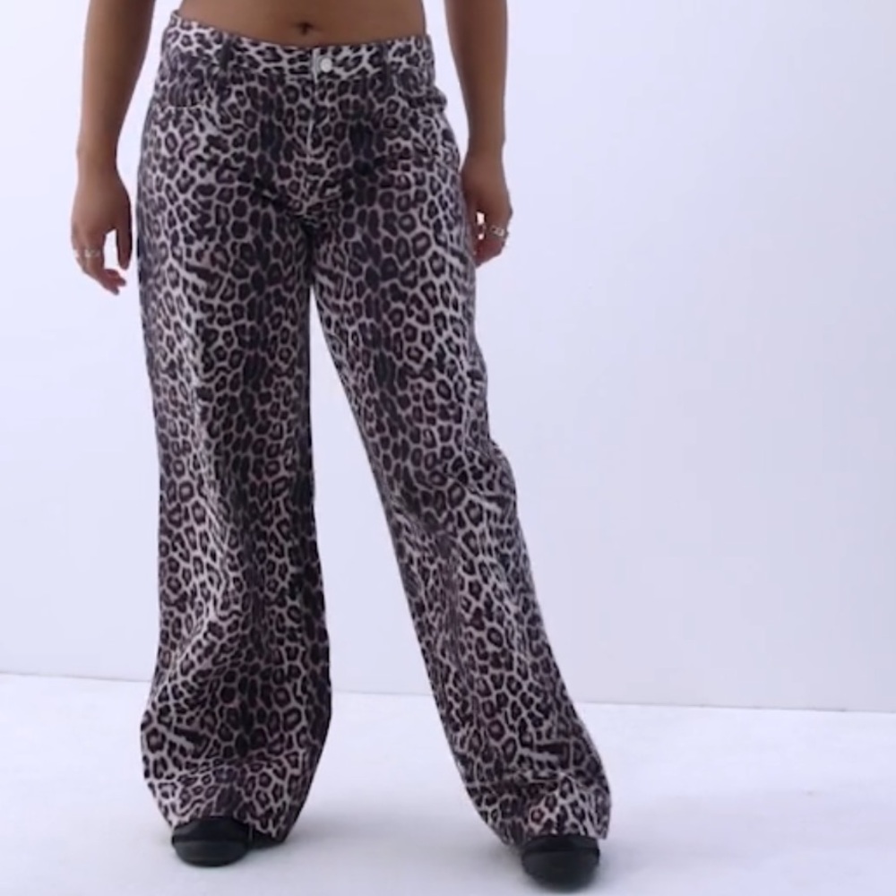 PAC Sun Casey animal print jeans low 30 S